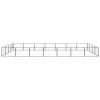 Dog Kennel Black 301.4 ft² Steel