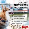 Nylon Dog Collar Adjustable for Large Dogs Small Medium Dogs Breakaway Collars for Boy Girl Dog with Durable Plastic Buckle 9-16 inch Neck x 4/5 inch