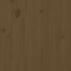 Dog Bed Honey Brown 21.9"x17.9"x11" Solid Wood Pine