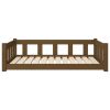 Dog Bed Honey Brown 41.5"x29.7"x11" Solid Wood Pine