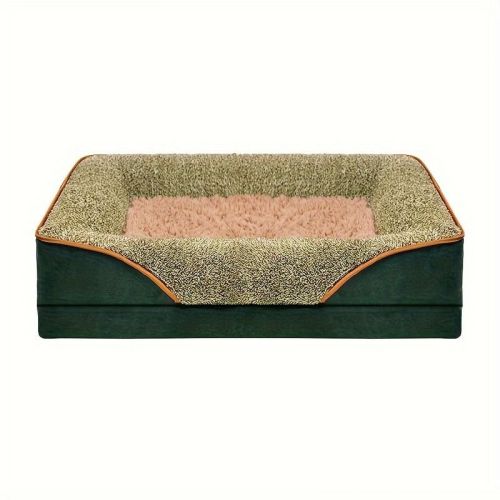 Removable And Washable Pet Dog Sofa And Dog Bed, Dog Nest,  Pet Bed Sofa, Comfortable And Soft, Cat Sofa Bed With Raised Edges To Protect The Neck