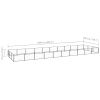 Dog Kennel Black 322.9 ft² Steel