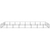 Dog Kennel Black 258.3 ft² Steel